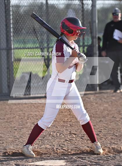 Thumbnail 1 in Cypress Woods vs Waller (NFCA Texas High School Leadoff Classic Tournament) photogallery.