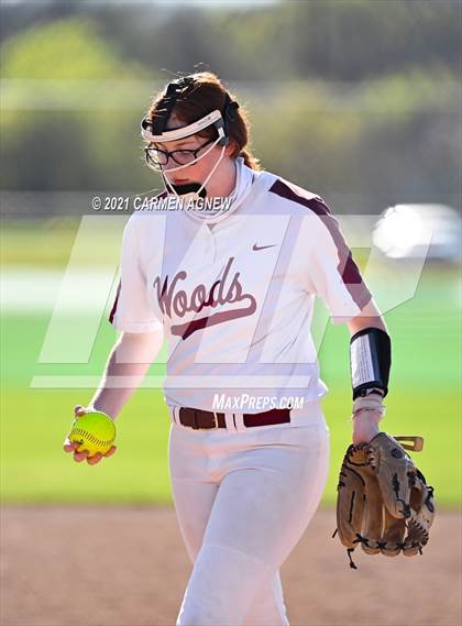 Thumbnail 1 in Cypress Woods vs Waller (NFCA Texas High School Leadoff Classic Tournament) photogallery.