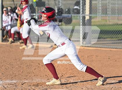 Thumbnail 2 in Cypress Woods vs Waller (NFCA Texas High School Leadoff Classic Tournament) photogallery.