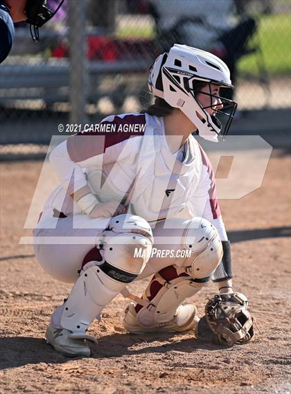 Thumbnail 2 in Cypress Woods vs Waller (NFCA Texas High School Leadoff Classic Tournament) photogallery.
