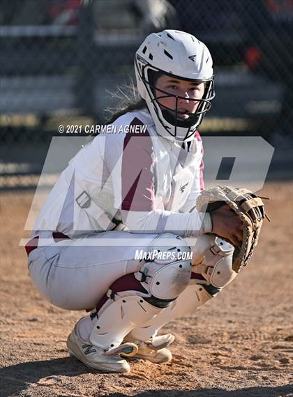 Thumbnail 1 in Cypress Woods vs Waller (NFCA Texas High School Leadoff Classic Tournament) photogallery.