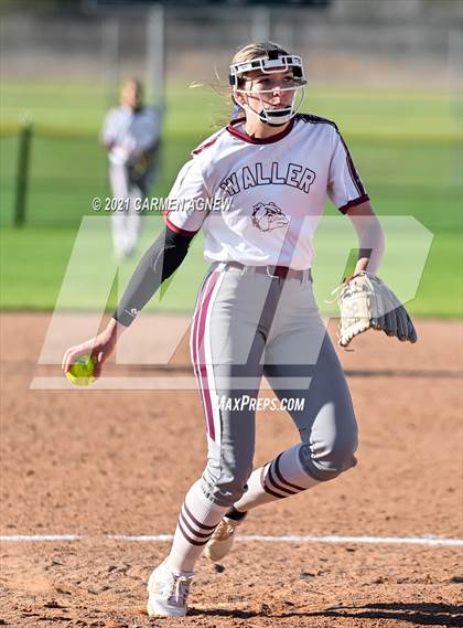 Thumbnail 3 in Cypress Woods vs Waller (NFCA Texas High School Leadoff Classic Tournament) photogallery.
