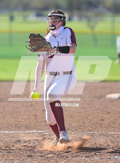 Thumbnail 3 in Cypress Woods vs Waller (NFCA Texas High School Leadoff Classic Tournament) photogallery.