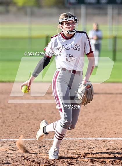 Thumbnail 1 in Cypress Woods vs Waller (NFCA Texas High School Leadoff Classic Tournament) photogallery.