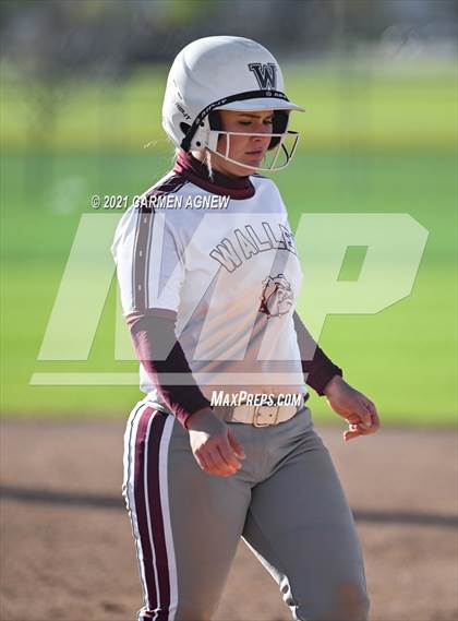 Thumbnail 2 in Cypress Woods vs Waller (NFCA Texas High School Leadoff Classic Tournament) photogallery.