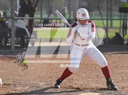 Thumbnail 3 in Cypress Woods vs Waller (NFCA Texas High School Leadoff Classic Tournament) photogallery.