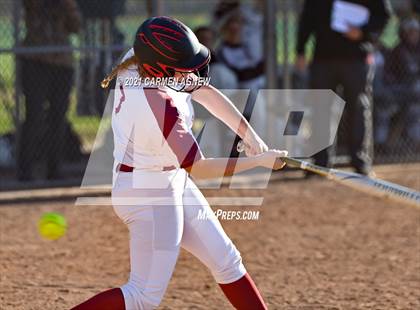 Thumbnail 3 in Cypress Woods vs Waller (NFCA Texas High School Leadoff Classic Tournament) photogallery.