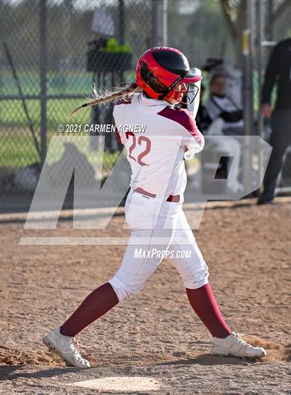 Thumbnail 1 in Cypress Woods vs Waller (NFCA Texas High School Leadoff Classic Tournament) photogallery.