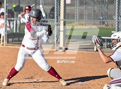 Thumbnail 2 in Cypress Woods vs Waller (NFCA Texas High School Leadoff Classic Tournament) photogallery.
