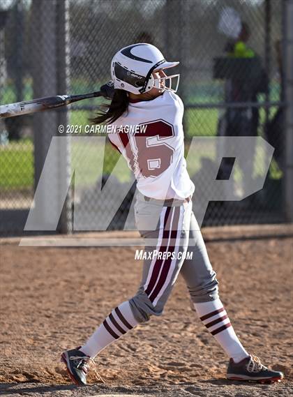 Thumbnail 2 in Cypress Woods vs Waller (NFCA Texas High School Leadoff Classic Tournament) photogallery.