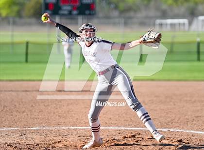 Thumbnail 3 in Cypress Woods vs Waller (NFCA Texas High School Leadoff Classic Tournament) photogallery.