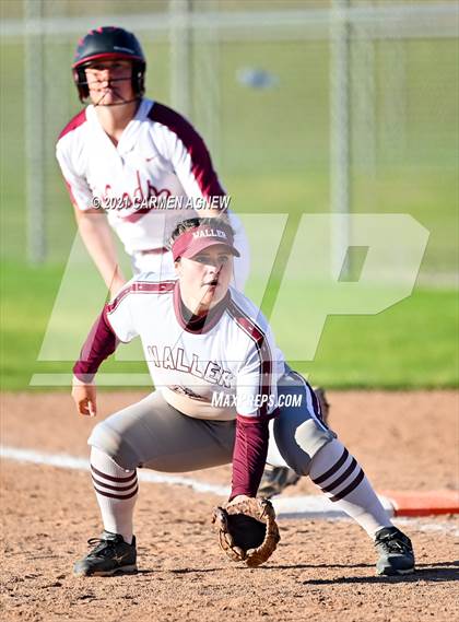 Thumbnail 2 in Cypress Woods vs Waller (NFCA Texas High School Leadoff Classic Tournament) photogallery.