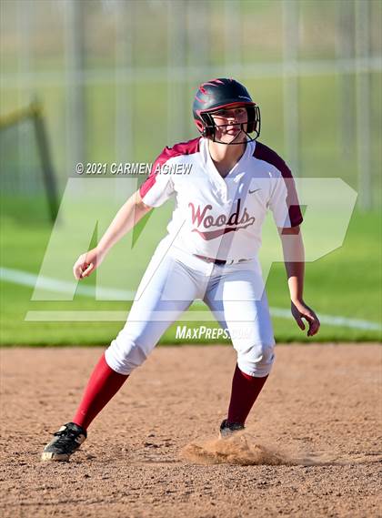Thumbnail 3 in Cypress Woods vs Waller (NFCA Texas High School Leadoff Classic Tournament) photogallery.