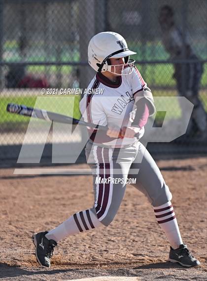 Thumbnail 1 in Cypress Woods vs Waller (NFCA Texas High School Leadoff Classic Tournament) photogallery.