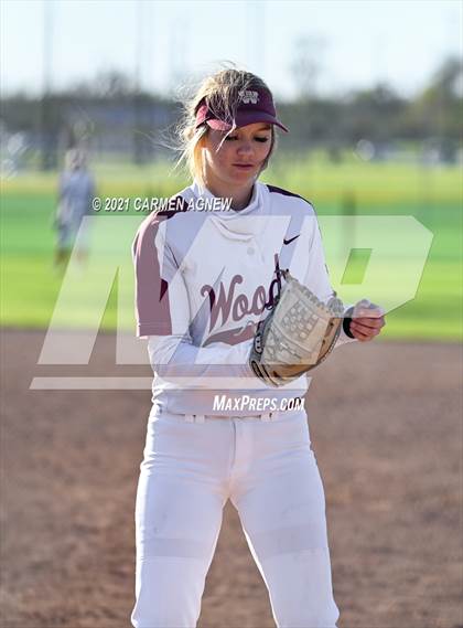 Thumbnail 3 in Cypress Woods vs Waller (NFCA Texas High School Leadoff Classic Tournament) photogallery.