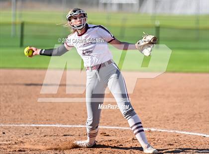 Thumbnail 2 in Cypress Woods vs Waller (NFCA Texas High School Leadoff Classic Tournament) photogallery.