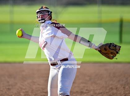 Thumbnail 3 in Cypress Woods vs Waller (NFCA Texas High School Leadoff Classic Tournament) photogallery.