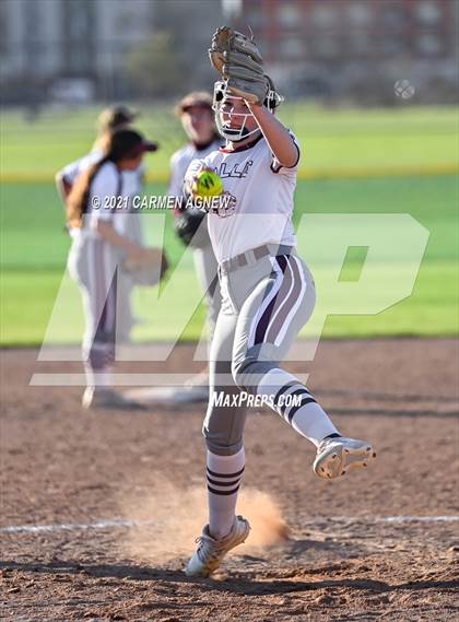 Thumbnail 1 in Cypress Woods vs Waller (NFCA Texas High School Leadoff Classic Tournament) photogallery.
