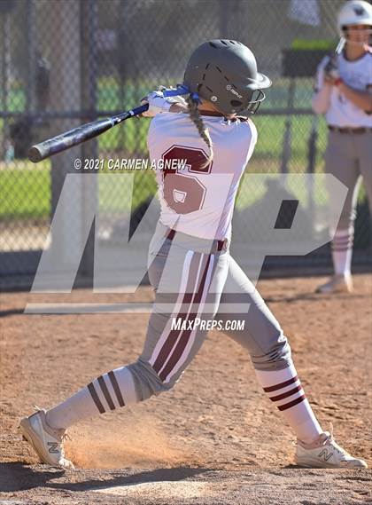 Thumbnail 1 in Cypress Woods vs Waller (NFCA Texas High School Leadoff Classic Tournament) photogallery.