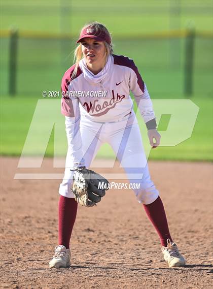 Thumbnail 3 in Cypress Woods vs Waller (NFCA Texas High School Leadoff Classic Tournament) photogallery.