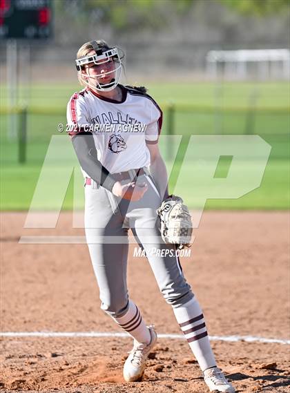 Thumbnail 1 in Cypress Woods vs Waller (NFCA Texas High School Leadoff Classic Tournament) photogallery.