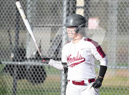 Thumbnail 3 in Cypress Woods vs Waller (NFCA Texas High School Leadoff Classic Tournament) photogallery.