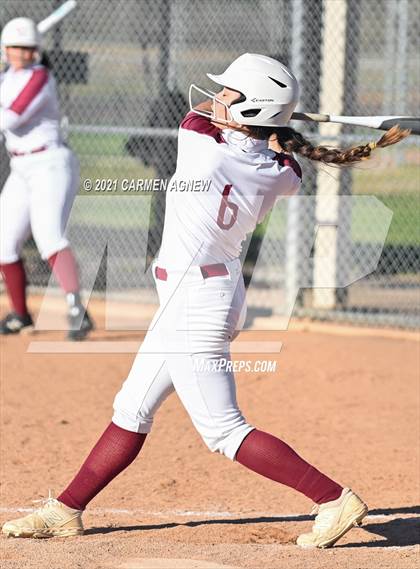 Thumbnail 3 in Cypress Woods vs Waller (NFCA Texas High School Leadoff Classic Tournament) photogallery.