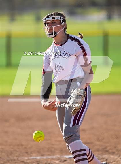 Thumbnail 2 in Cypress Woods vs Waller (NFCA Texas High School Leadoff Classic Tournament) photogallery.