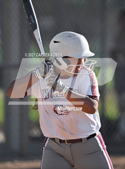 Thumbnail 3 in Cypress Woods vs Waller (NFCA Texas High School Leadoff Classic Tournament) photogallery.