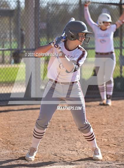 Thumbnail 2 in Cypress Woods vs Waller (NFCA Texas High School Leadoff Classic Tournament) photogallery.