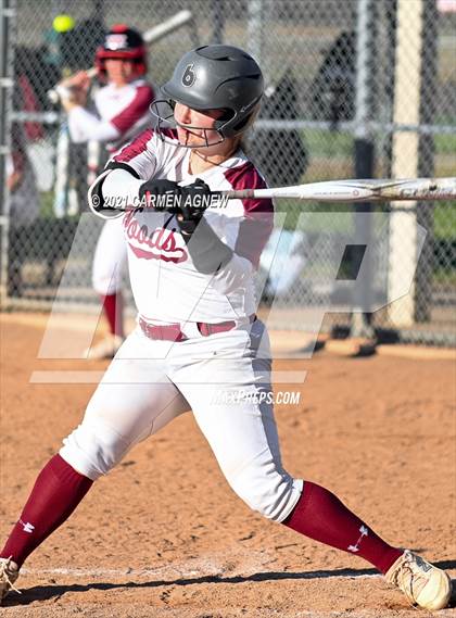 Thumbnail 3 in Cypress Woods vs Waller (NFCA Texas High School Leadoff Classic Tournament) photogallery.