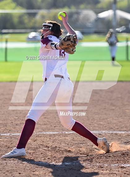 Thumbnail 1 in Cypress Woods vs Waller (NFCA Texas High School Leadoff Classic Tournament) photogallery.