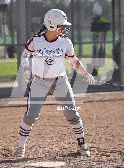 Thumbnail 1 in Cypress Woods vs Waller (NFCA Texas High School Leadoff Classic Tournament) photogallery.