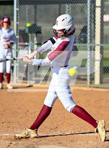 Thumbnail 1 in Cypress Woods vs Waller (NFCA Texas High School Leadoff Classic Tournament) photogallery.