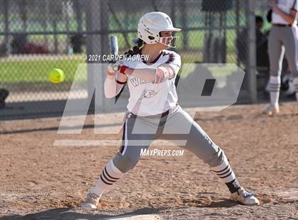 Thumbnail 2 in Cypress Woods vs Waller (NFCA Texas High School Leadoff Classic Tournament) photogallery.