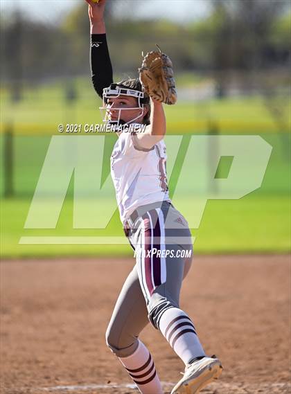 Thumbnail 1 in Cypress Woods vs Waller (NFCA Texas High School Leadoff Classic Tournament) photogallery.