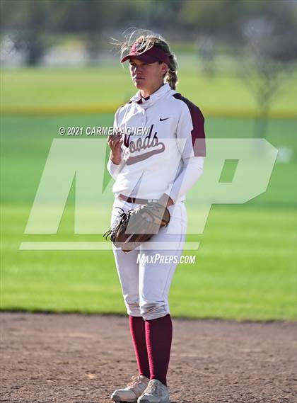 Thumbnail 2 in Cypress Woods vs Waller (NFCA Texas High School Leadoff Classic Tournament) photogallery.
