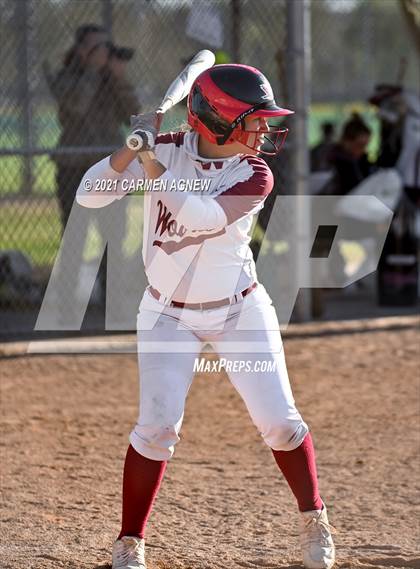 Thumbnail 1 in Cypress Woods vs Waller (NFCA Texas High School Leadoff Classic Tournament) photogallery.
