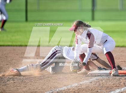 Thumbnail 3 in Cypress Woods vs Waller (NFCA Texas High School Leadoff Classic Tournament) photogallery.