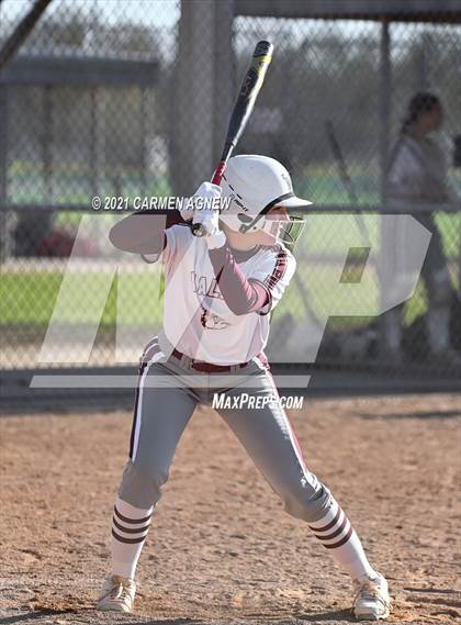 Thumbnail 1 in Cypress Woods vs Waller (NFCA Texas High School Leadoff Classic Tournament) photogallery.