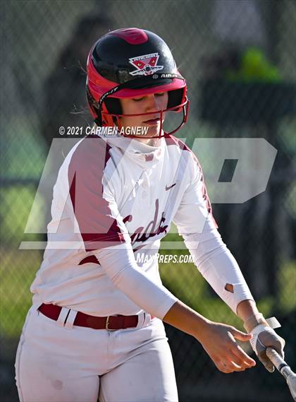 Thumbnail 1 in Cypress Woods vs Waller (NFCA Texas High School Leadoff Classic Tournament) photogallery.