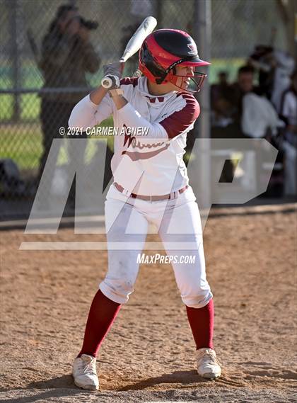 Thumbnail 2 in Cypress Woods vs Waller (NFCA Texas High School Leadoff Classic Tournament) photogallery.