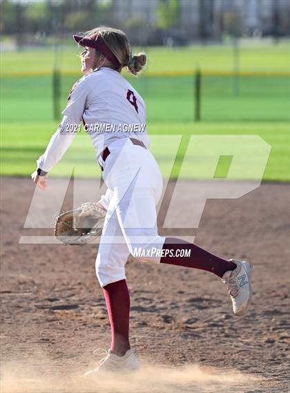 Thumbnail 2 in Cypress Woods vs Waller (NFCA Texas High School Leadoff Classic Tournament) photogallery.