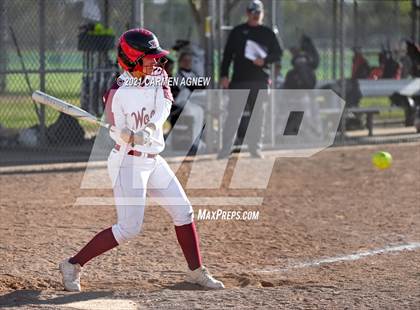 Thumbnail 3 in Cypress Woods vs Waller (NFCA Texas High School Leadoff Classic Tournament) photogallery.
