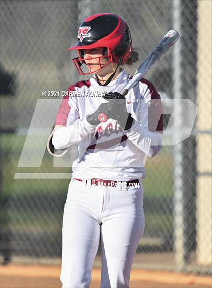 Thumbnail 1 in Cypress Woods vs Waller (NFCA Texas High School Leadoff Classic Tournament) photogallery.