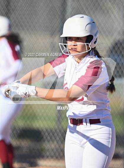 Thumbnail 3 in Cypress Woods vs Waller (NFCA Texas High School Leadoff Classic Tournament) photogallery.
