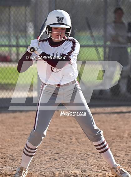 Thumbnail 3 in Cypress Woods vs Waller (NFCA Texas High School Leadoff Classic Tournament) photogallery.