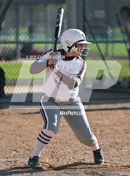 Thumbnail 3 in Cypress Woods vs Waller (NFCA Texas High School Leadoff Classic Tournament) photogallery.