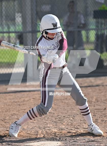 Thumbnail 3 in Cypress Woods vs Waller (NFCA Texas High School Leadoff Classic Tournament) photogallery.