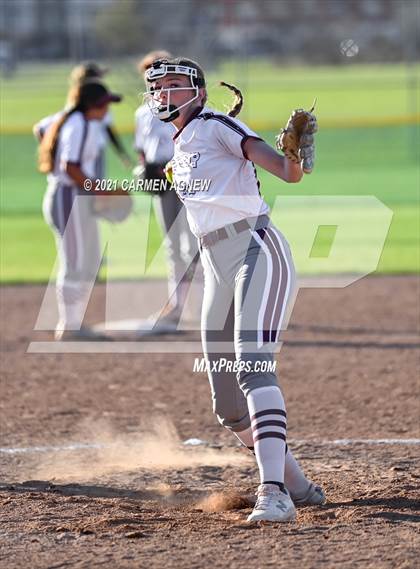Thumbnail 2 in Cypress Woods vs Waller (NFCA Texas High School Leadoff Classic Tournament) photogallery.